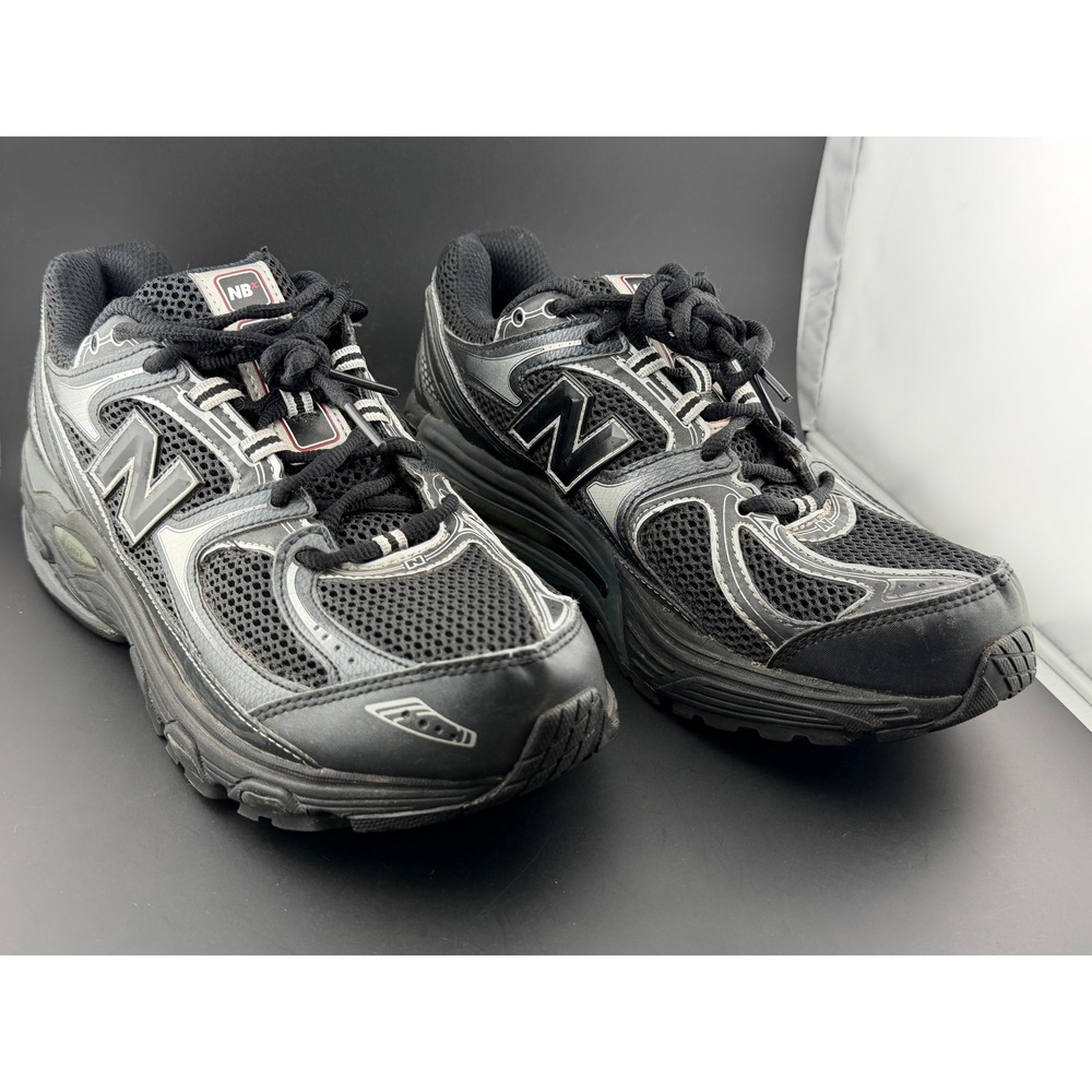 New Balance 1012 Motion Control-Running Shoes, Black Silver, WR1012BK, Womens 10